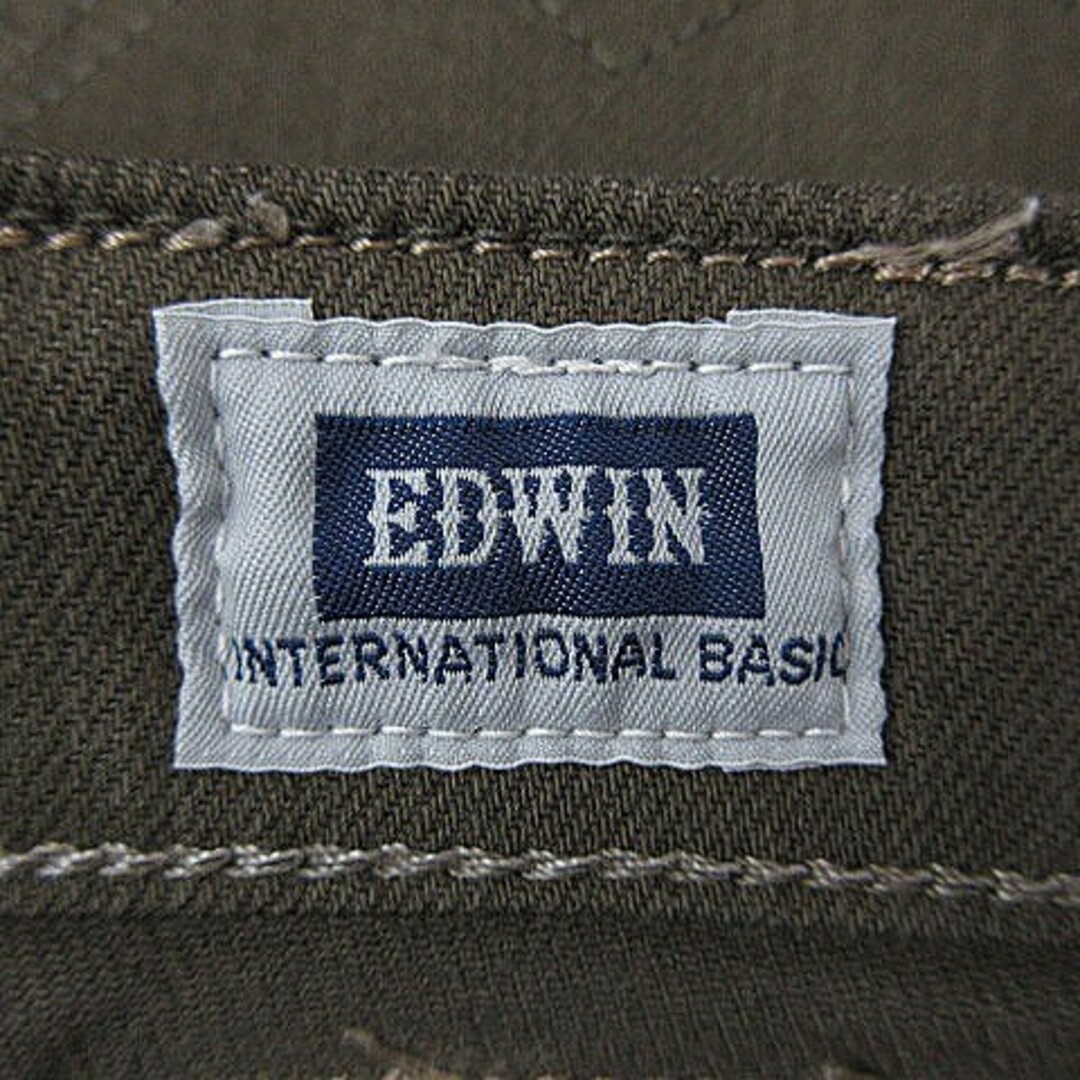 EDWIN(エドウィン)のエドウィン 403 デニムパンツ ジーンズ ジップフライ 29 カーキ メンズのパンツ(スラックス)の商品写真
