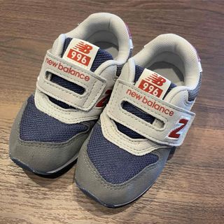 ニューバランス(New Balance)のニューバランス　キッズスニーカー966 new balance 14.5 記名有(スニーカー)