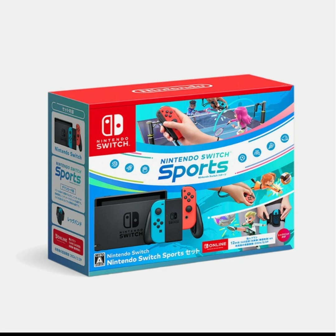 Nintendo Switch(ニンテンドースイッチ)のNintendo Switch Sports セット エンタメ/ホビーのゲームソフト/ゲーム機本体(家庭用ゲームソフト)の商品写真