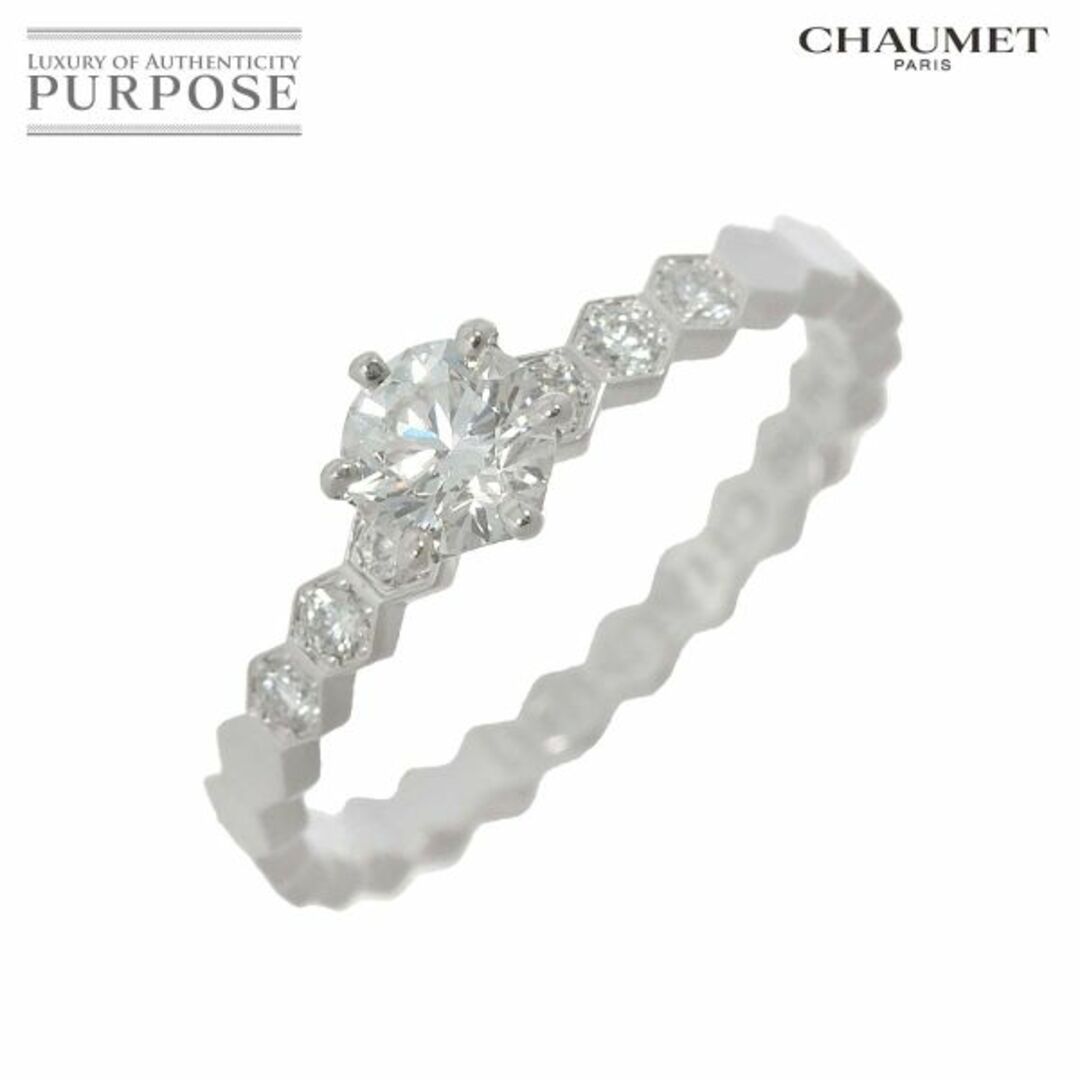 CHAUMET(ショーメ)のショーメ CHAUMET ビーマイラブ ダイヤ 0.33ct E/VVS1/3EX 8号 リング K18 WG 750 指輪【証明書・鑑定書】 VLP 90210553 レディースのアクセサリー(リング(指輪))の商品写真