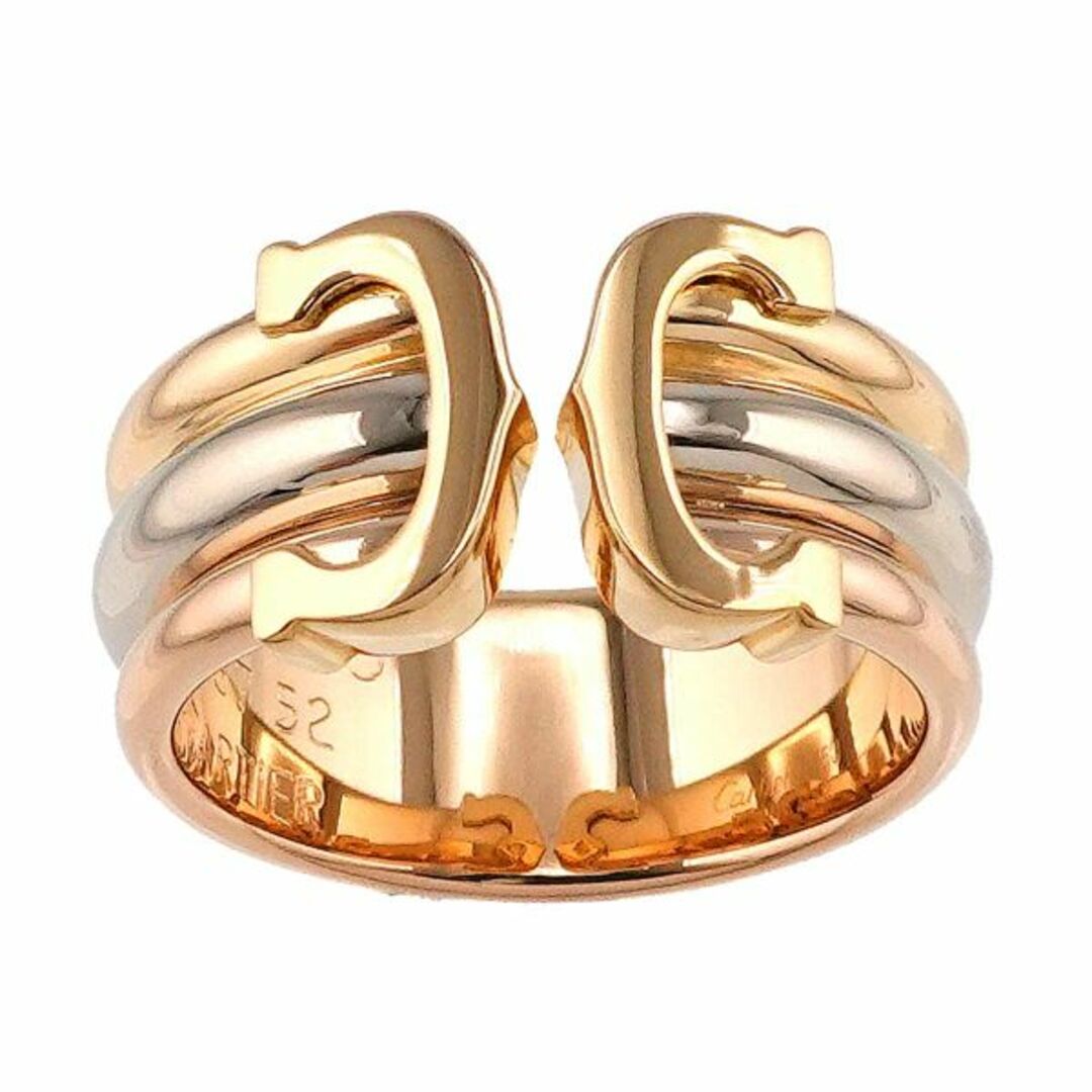 カルティエ Cartier 2Cリング #52 - リング カルティエ Cartier 2Cリング #52 - リング