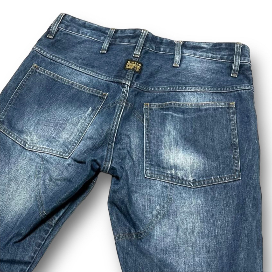 G-STAR RAW(ジースター)のジースターロゥ 5620 3D TAPERED バイカー サイズ32 約81cm メンズのパンツ(デニム/ジーンズ)の商品写真