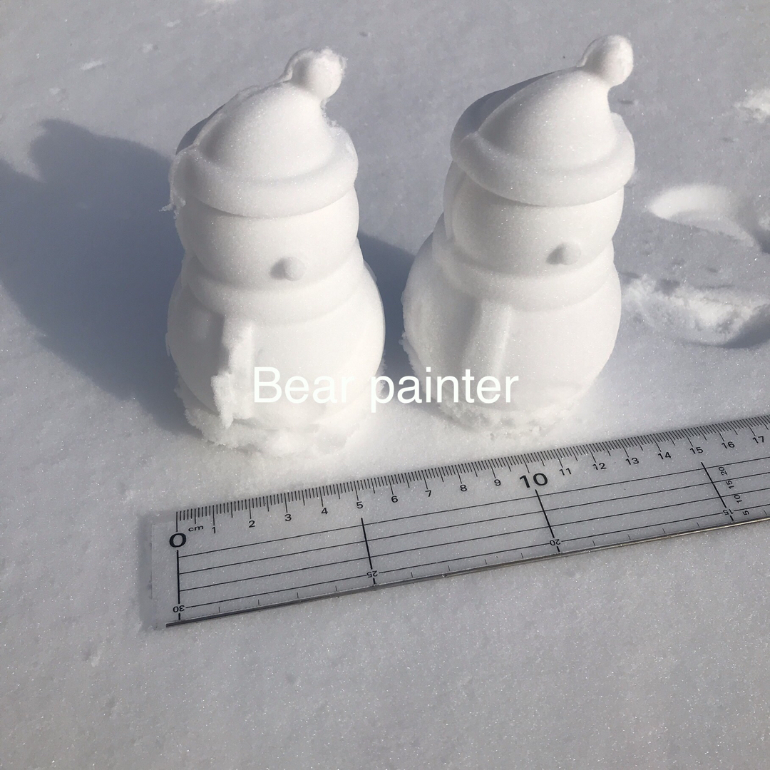 【即発送】お鼻も 可愛い 雪だるま型(大) スノーボールメーカー 雪玉製造機 キッズ/ベビー/マタニティのおもちゃ(知育玩具)の商品写真