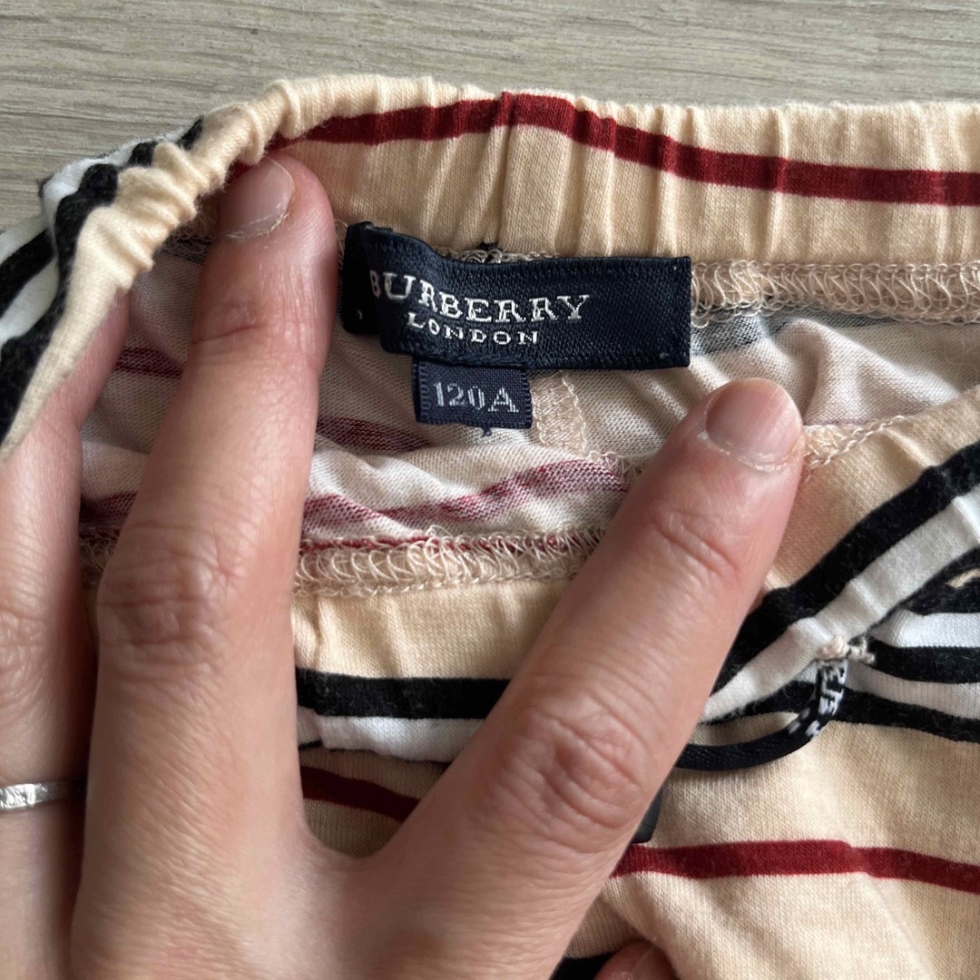 BURBERRY(バーバリー)のバーバリー　120 短パン キッズ/ベビー/マタニティのキッズ服女の子用(90cm~)(パンツ/スパッツ)の商品写真