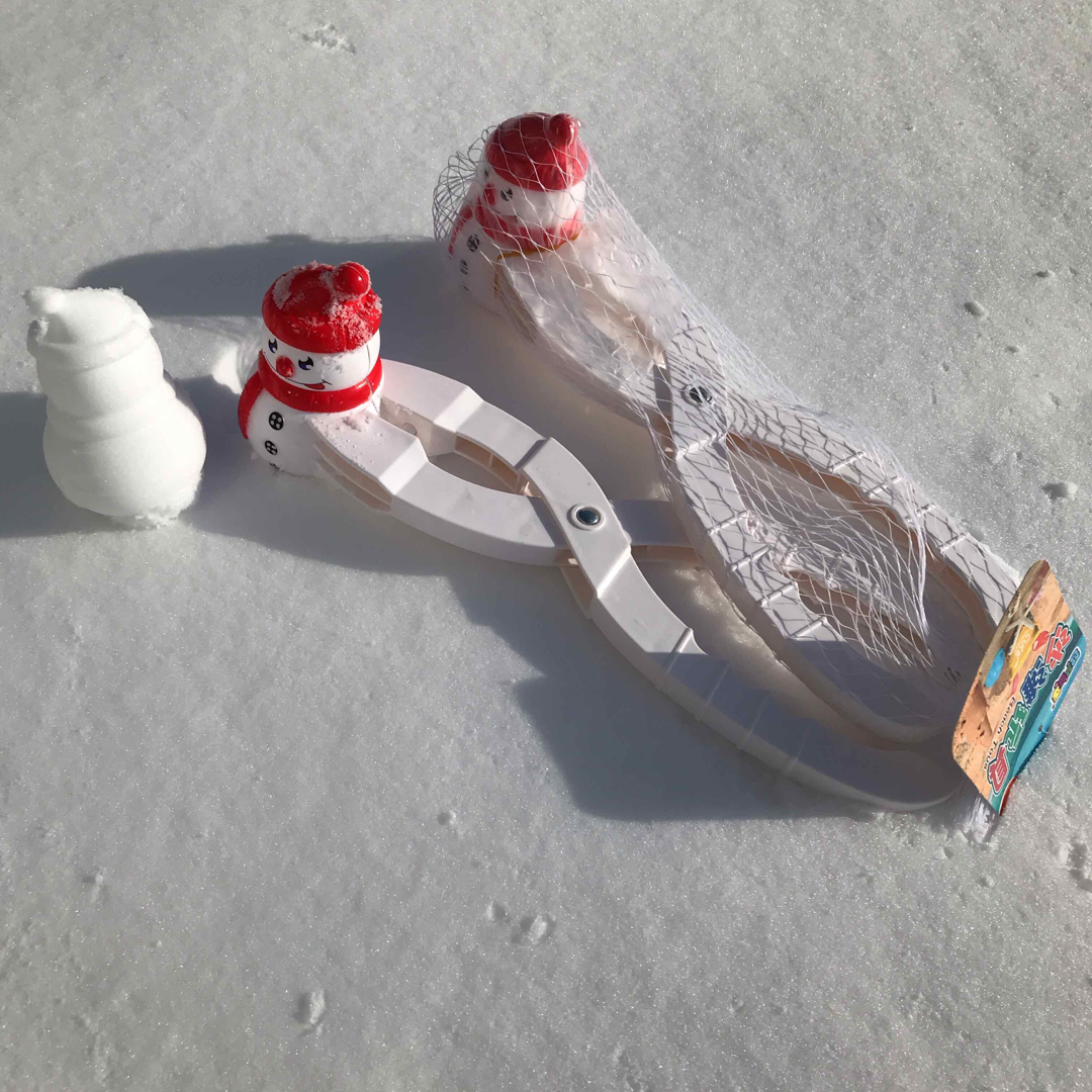 【即発送】お鼻も 可愛い 雪だるま型(大) スノーボールメーカー 雪玉製造機 キッズ/ベビー/マタニティのおもちゃ(知育玩具)の商品写真