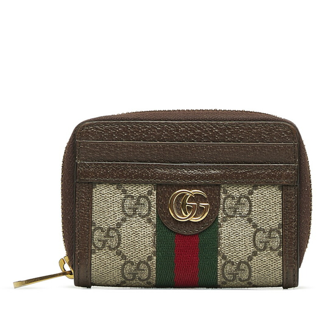 Gucci(グッチ)のグッチ GGスプリーム オフディア カードケース 658552 PVC レディース GUCCI 【228-32488】 レディースのファッション小物(パスケース/IDカードホルダー)の商品写真