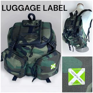 ラゲッジレーベル(LUGGAGE LABEL)の美品　ラゲッジレーベル バックパック　コラボ激レア　吉田カバンリュック(バッグパック/リュック)