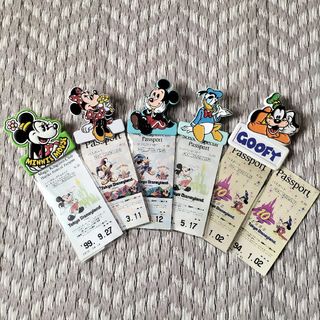 ディズニー(Disney)のディズニー　チケットホルダー　セット(パスケース/IDカードホルダー)