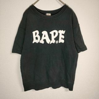 アベイシングエイプ(A BATHING APE)の【A BATHING APE アベイシングエイプ】Tシャツ（S）スウェット(Tシャツ/カットソー(半袖/袖なし))