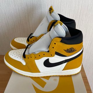 ナイキ(NIKE)のAir Jordan 1 Retro High OG Yellow Ochre(スニーカー)