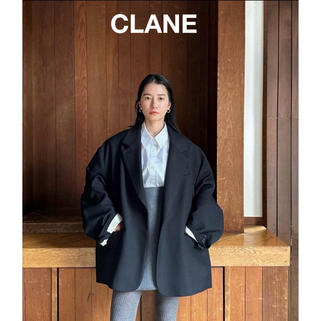 CLANE 2WAY ARRANGE TAILORED OVER JACKET テーラードジャケット CLANE 2WAY ARRANGE TAILORED OVER JACKET テーラードジャケット