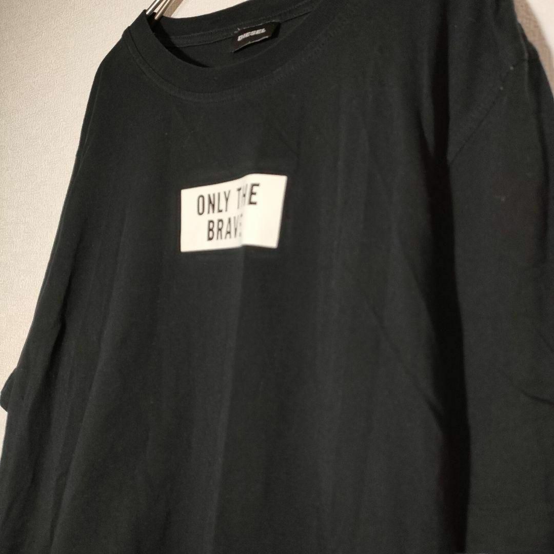 DIESEL(ディーゼル)の【DIESEL ディーゼル】Tシャツ レイヤード（S）ロゴ ワンポイント メンズのトップス(Tシャツ/カットソー(七分/長袖))の商品写真