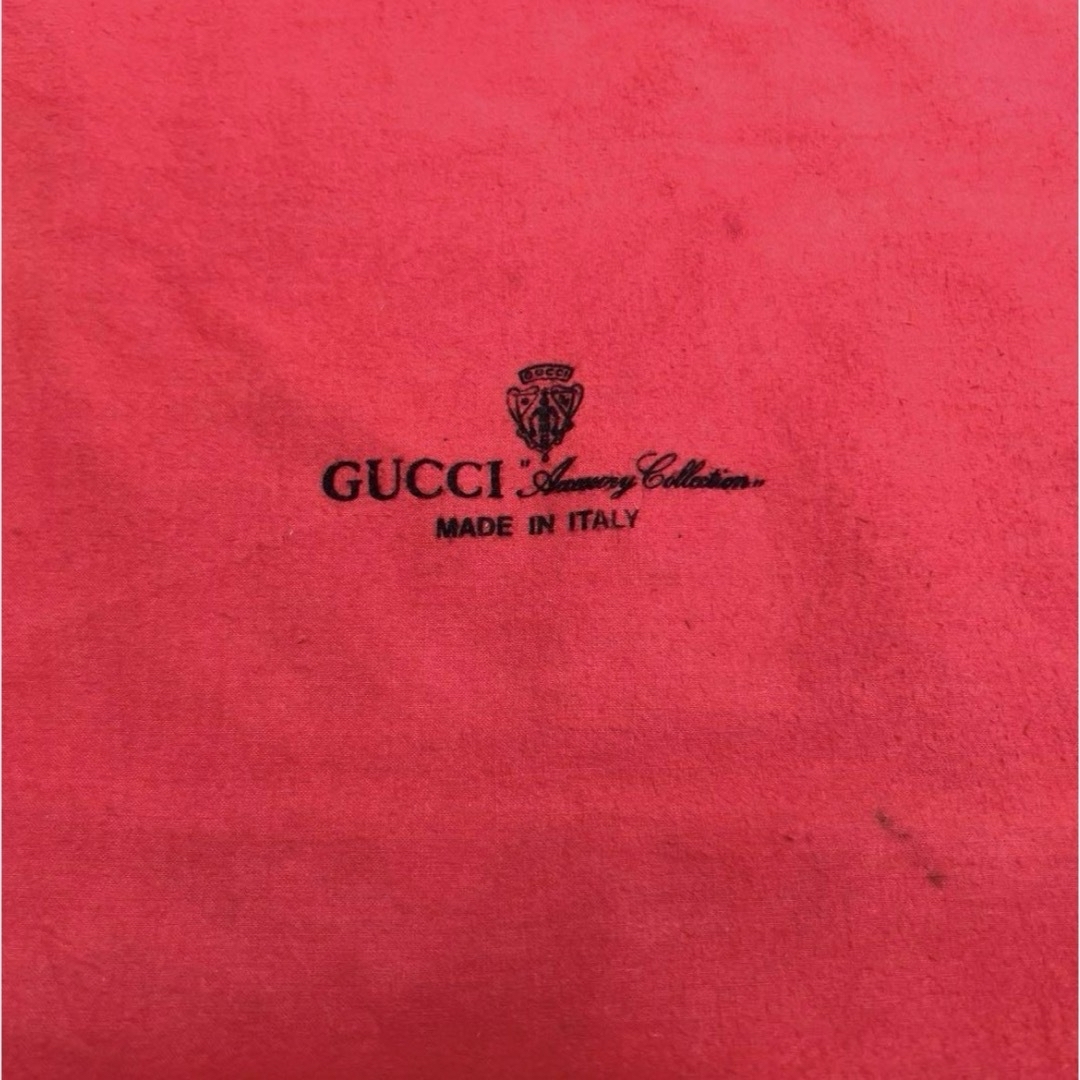 Gucci(グッチ)のGUCCI オールドグッチ 大きめ巾着 ヴィンテージ レディースのファッション小物(ポーチ)の商品写真