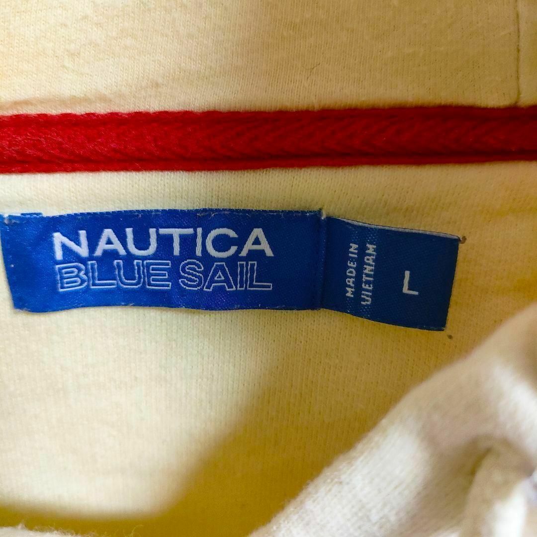 NAUTICA(ノーティカ)の【NAUTICA ノーティカ】プルオーバーパーカー（L）刺繍 メンズのトップス(パーカー)の商品写真