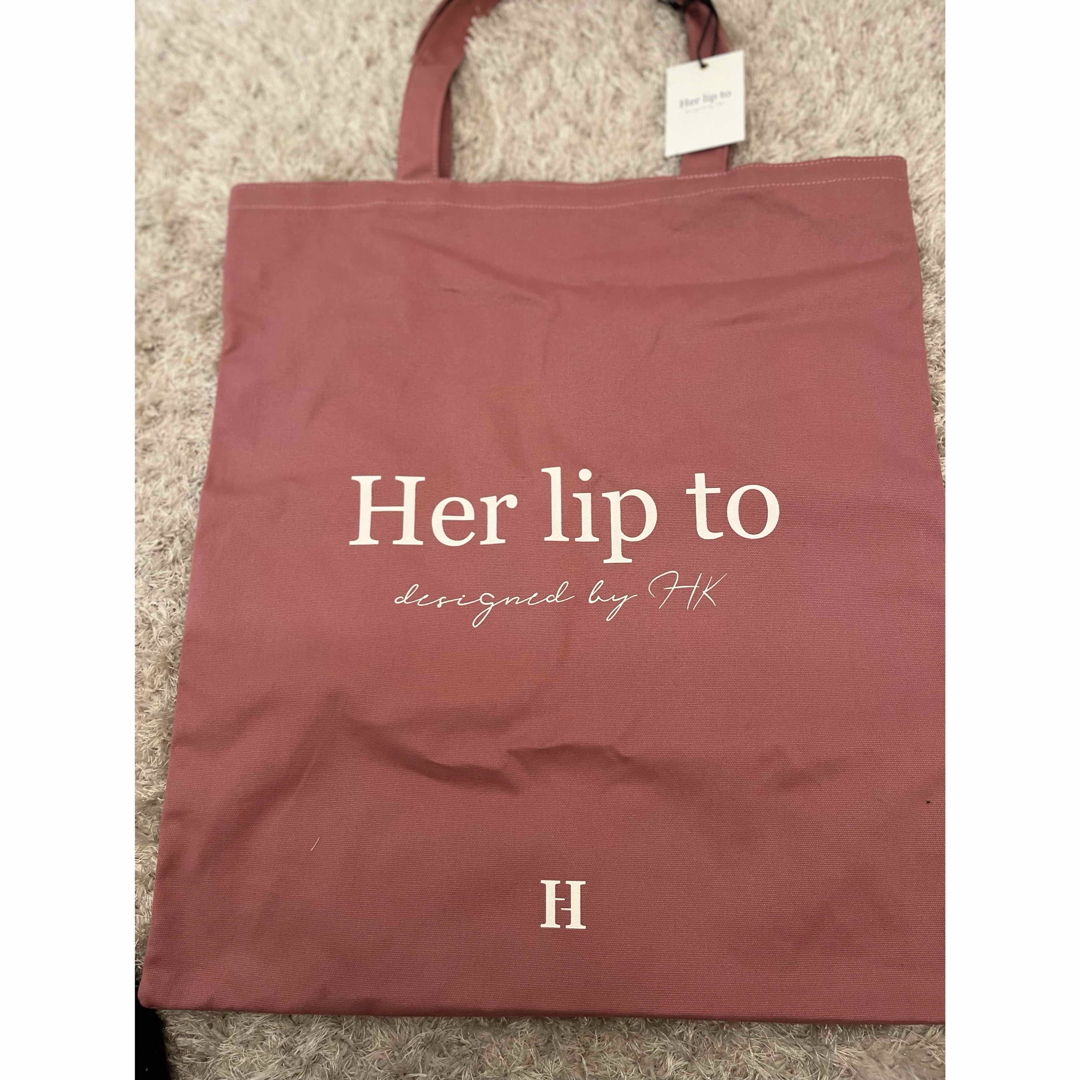 Her lip to(ハーリップトゥ)のA❤︎さまherlipto 福袋　トートバッグ レディースのバッグ(トートバッグ)の商品写真