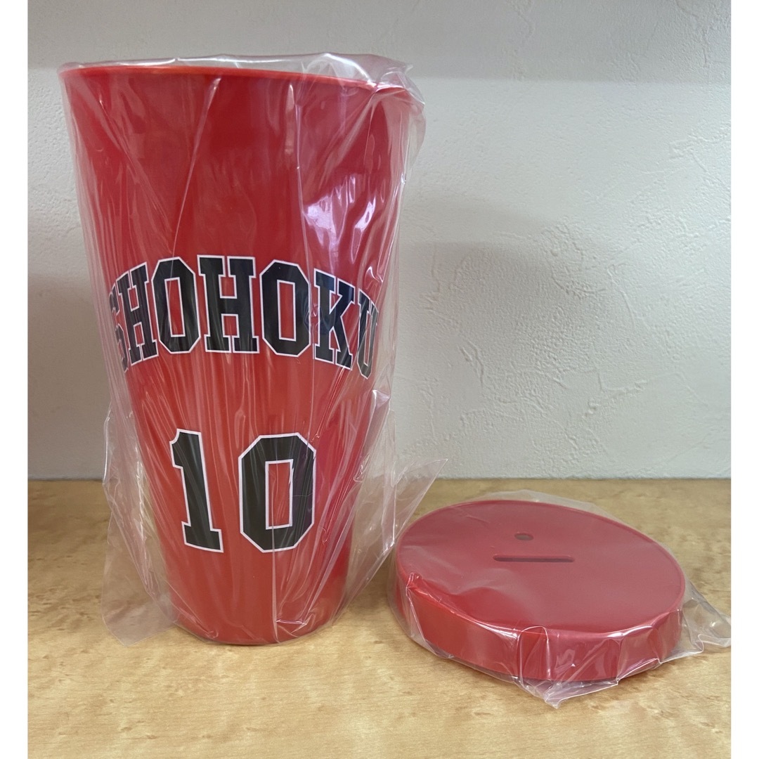 スラムダンク 湘北ユニフォーム ドリンクホルダー 貯金箱 10 スラムダンク 湘北ユニフォーム ドリンクホルダー 貯金箱 10