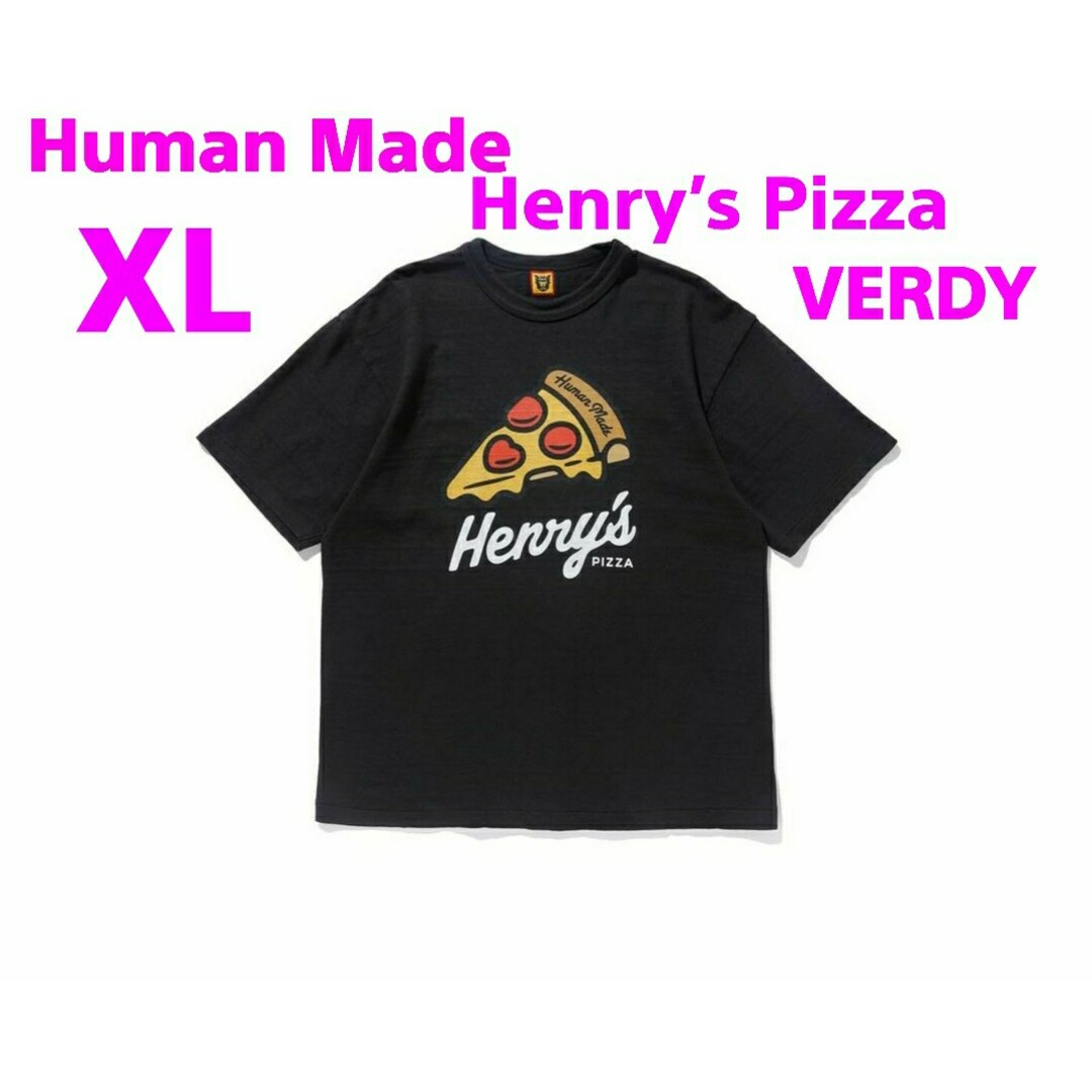 HUMAN MADE(ヒューマンメイド)のHuman Made Henry’s Pizza VERDY コラボ Tee メンズのトップス(Tシャツ/カットソー(半袖/袖なし))の商品写真