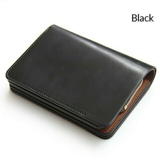 フォルメ(forme)のforme Short wallet Cordovan black(折り財布)