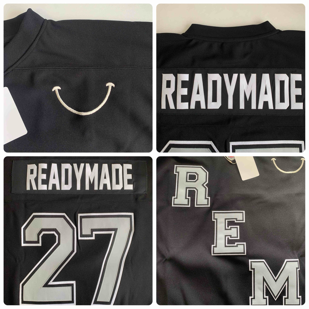 READYMADE(レディメイド)のL【READYMADE】GAME SHIRT SMILE／新品タグ付／送料込 メンズのトップス(Tシャツ/カットソー(七分/長袖))の商品写真