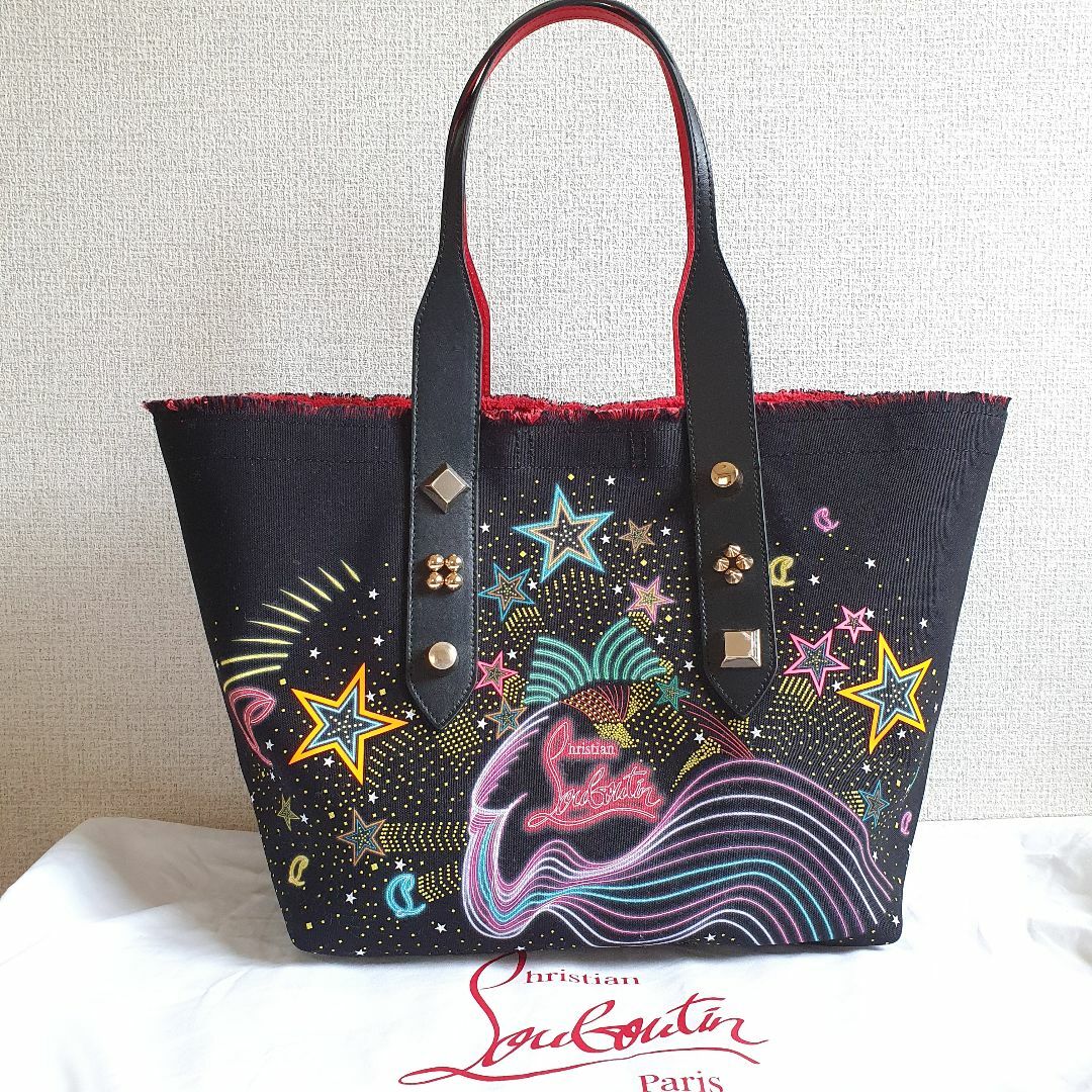 トートバッグ【新品・未使用】Christian Louboutinトートバッグ ブラック