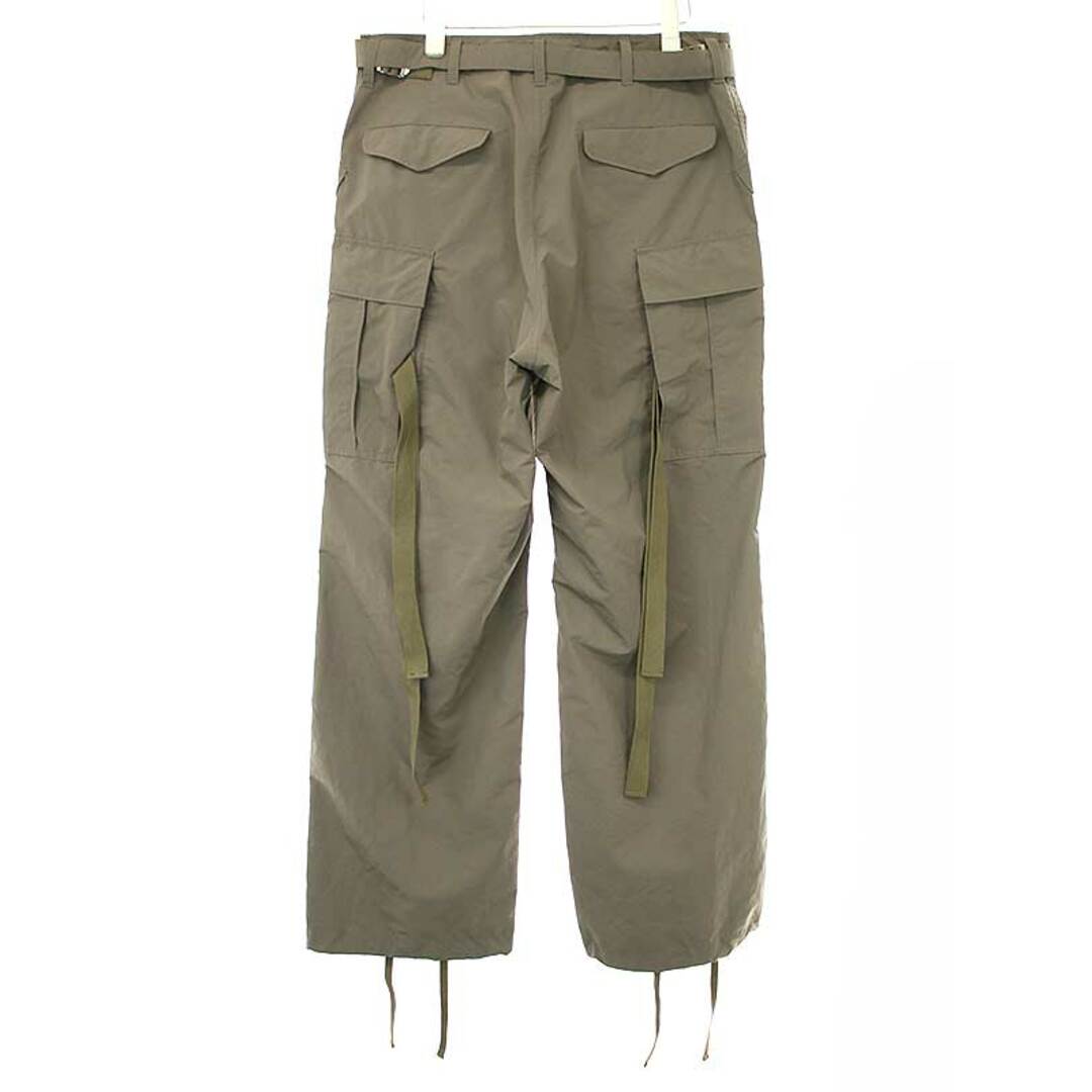 sacai - sacai サカイ 23AW Matte Taffeta Pants カーゴパンツ sacai - sacai サカイ 23AW Matte Taffeta Pants カーゴパンツ