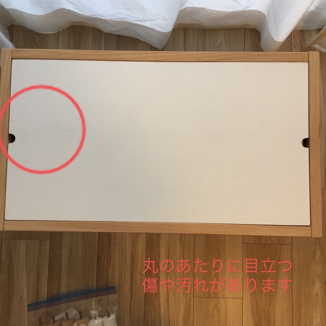 Ayako様専用　HOPPL bebed desk べベッド　デスク　ナチュラル キッズ/ベビー/マタニティの寝具/家具(その他)の商品写真