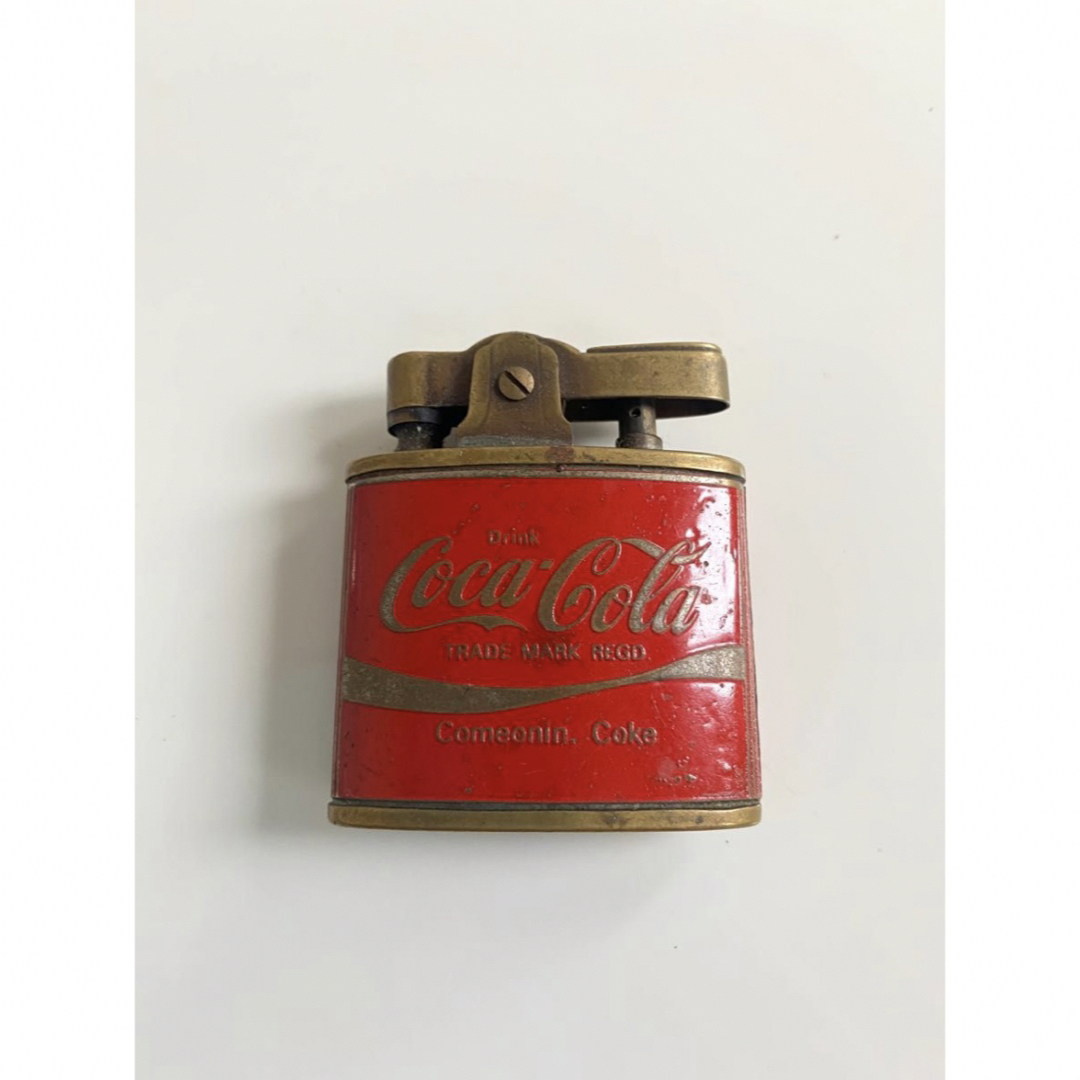 コカ・コーラ(コカコーラ)のCoca Cola コカコーラのオイルライター エンタメ/ホビーのコレクション(その他)の商品写真