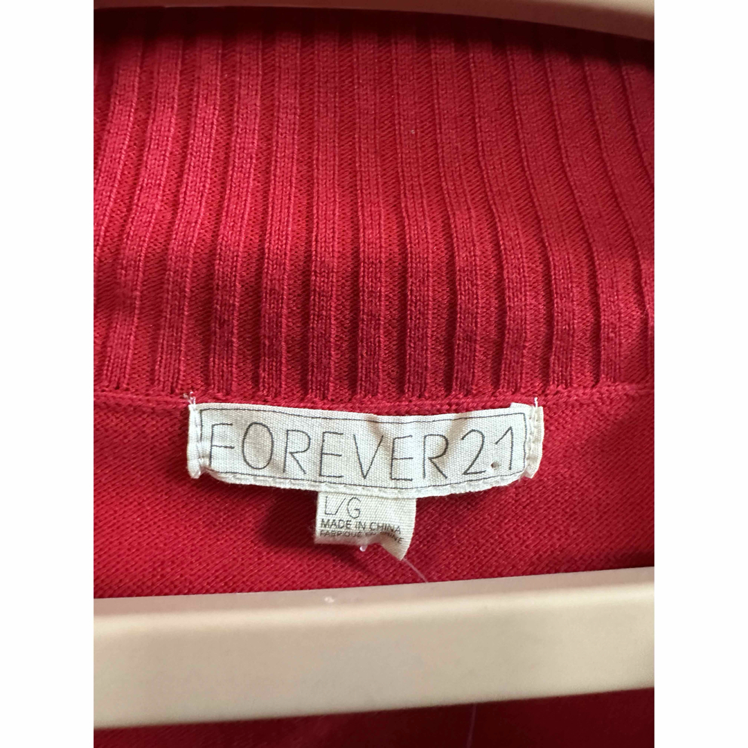 FOREVER 21(フォーエバートゥエンティーワン)の☆FOREVER21☆赤ボレロ レディースのトップス(ボレロ)の商品写真