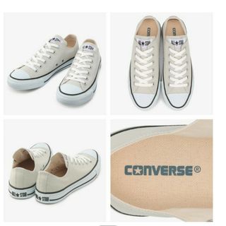 オールスター(ALL STAR（CONVERSE）)の箱無し　CONVERSE 24.5cm ライトグレー オールスター(スニーカー)