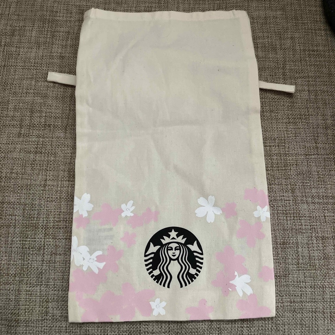 Starbucks(スターバックス)のSTARBUCKS 桜シリーズ巾着 レディースのファッション小物(ポーチ)の商品写真