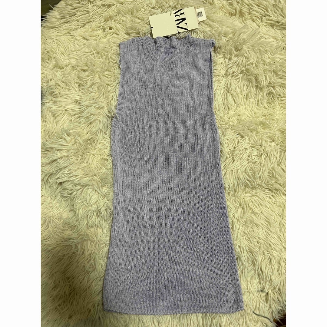 ZARA(ザラ)のFINE KNIT TOP ZARA レディースのトップス(タンクトップ)の商品写真