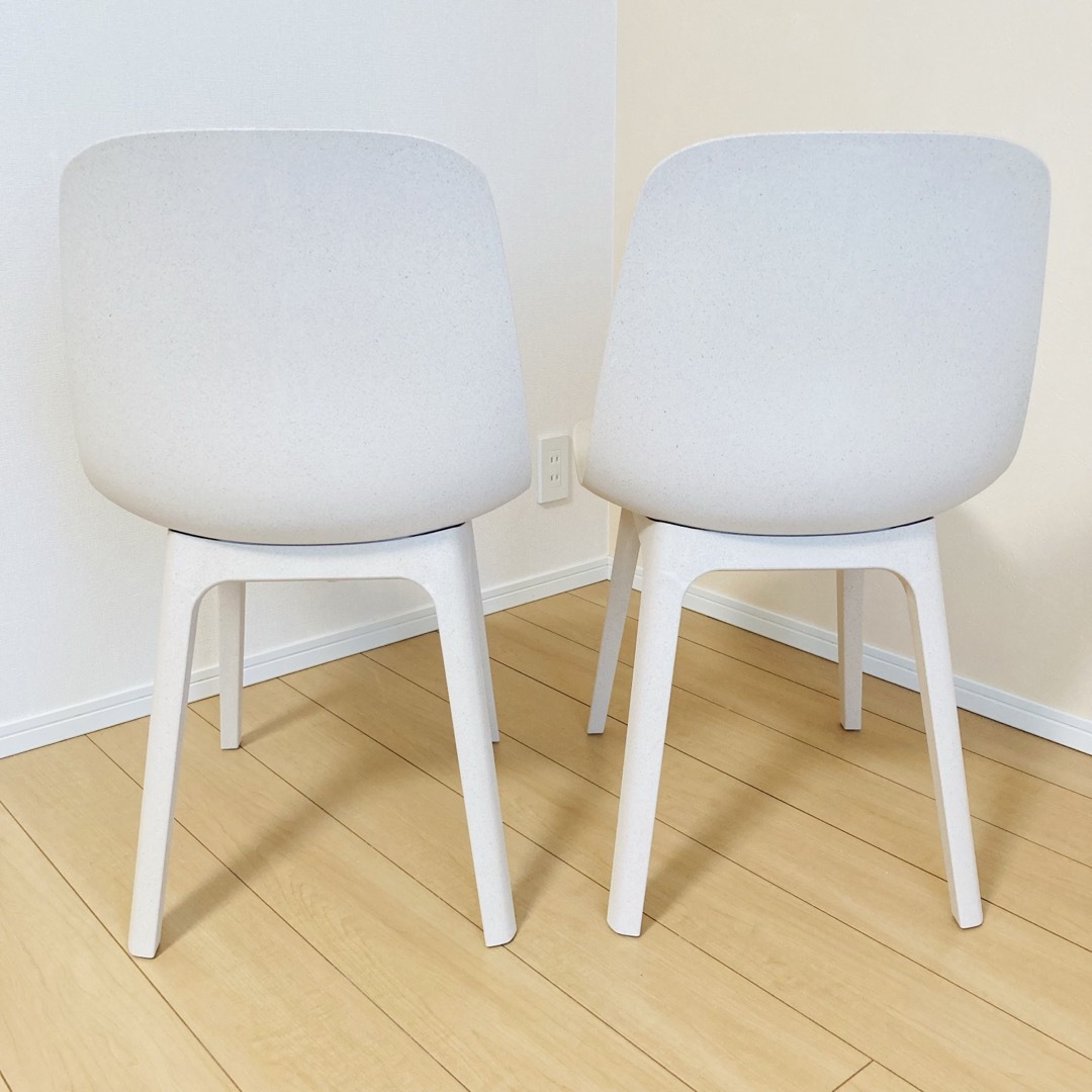 IKEA(イケア)のIKEA イケア ODGER  オドゲル　ダイニングチェア　チェア　椅子　2脚 インテリア/住まい/日用品の椅子/チェア(ダイニングチェア)の商品写真