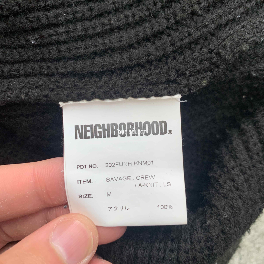 NEIGHBORHOOD(ネイバーフッド)の最終値下げ 20AW NEIGHBORHOOD CREWNECK SWEATER メンズのトップス(ニット/セーター)の商品写真