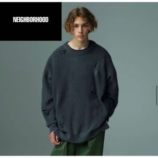 ネイバーフッド(NEIGHBORHOOD)の最終値下げ 20AW NEIGHBORHOOD CREWNECK SWEATER(ニット/セーター)