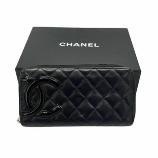 シャネル(CHANEL)の⭐️良品⭐️ シャネル カンボンライン ラウンドファスナー 長財布(財布)