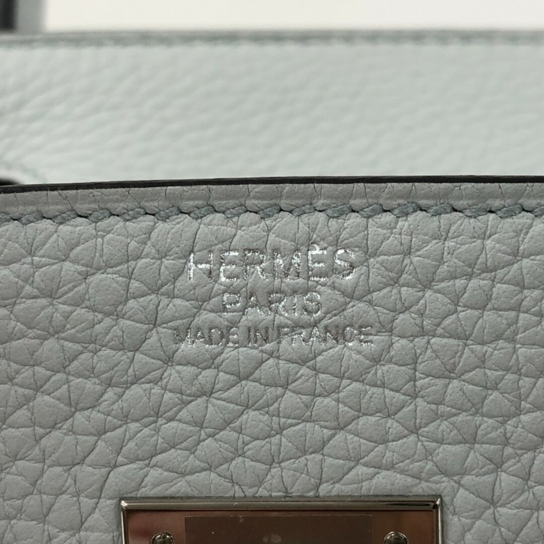 Hermes(エルメス)の　エルメス HERMES バーキン30 U刻 ブルーペール シルバー金具 トゴ レディース ハンドバッグ レディースのバッグ(ハンドバッグ)の商品写真