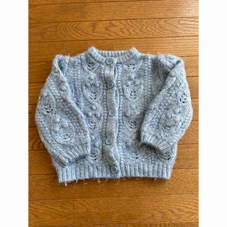 ザラキッズ(ZARA KIDS)のZARA baby ニットカーディガン 92cm(カーディガン)