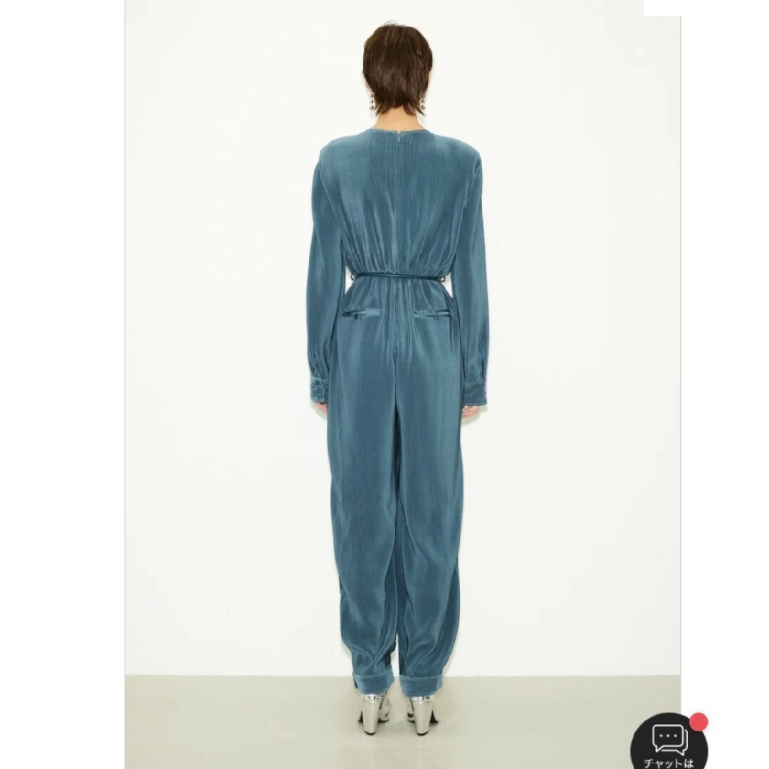 SLY(スライ)のTHROW PLEATS JUMPSUITS プリーツ ジャンプスーツ レディースのパンツ(オールインワン)の商品写真