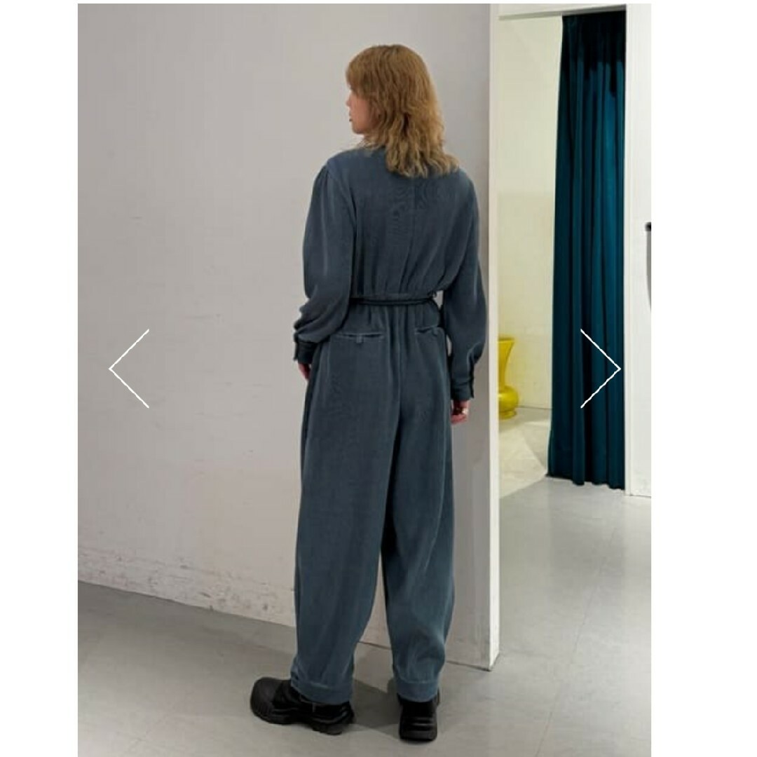 SLY(スライ)のTHROW PLEATS JUMPSUITS プリーツ ジャンプスーツ レディースのパンツ(オールインワン)の商品写真