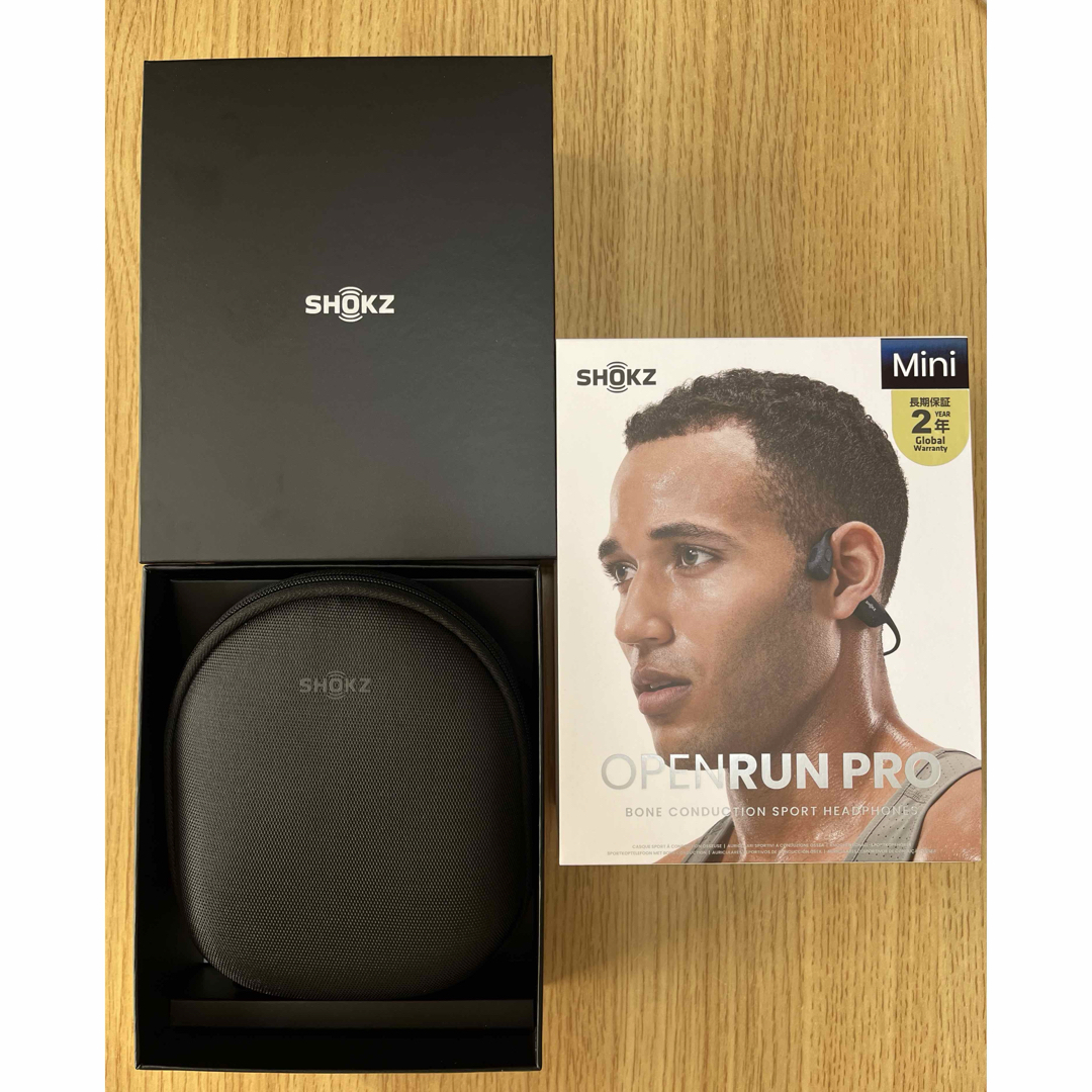 【美品】SHOKZ OPEN RUN PRO MINI BLACK 【美品】SHOKZ OPEN RUN PRO MINI BLACK
