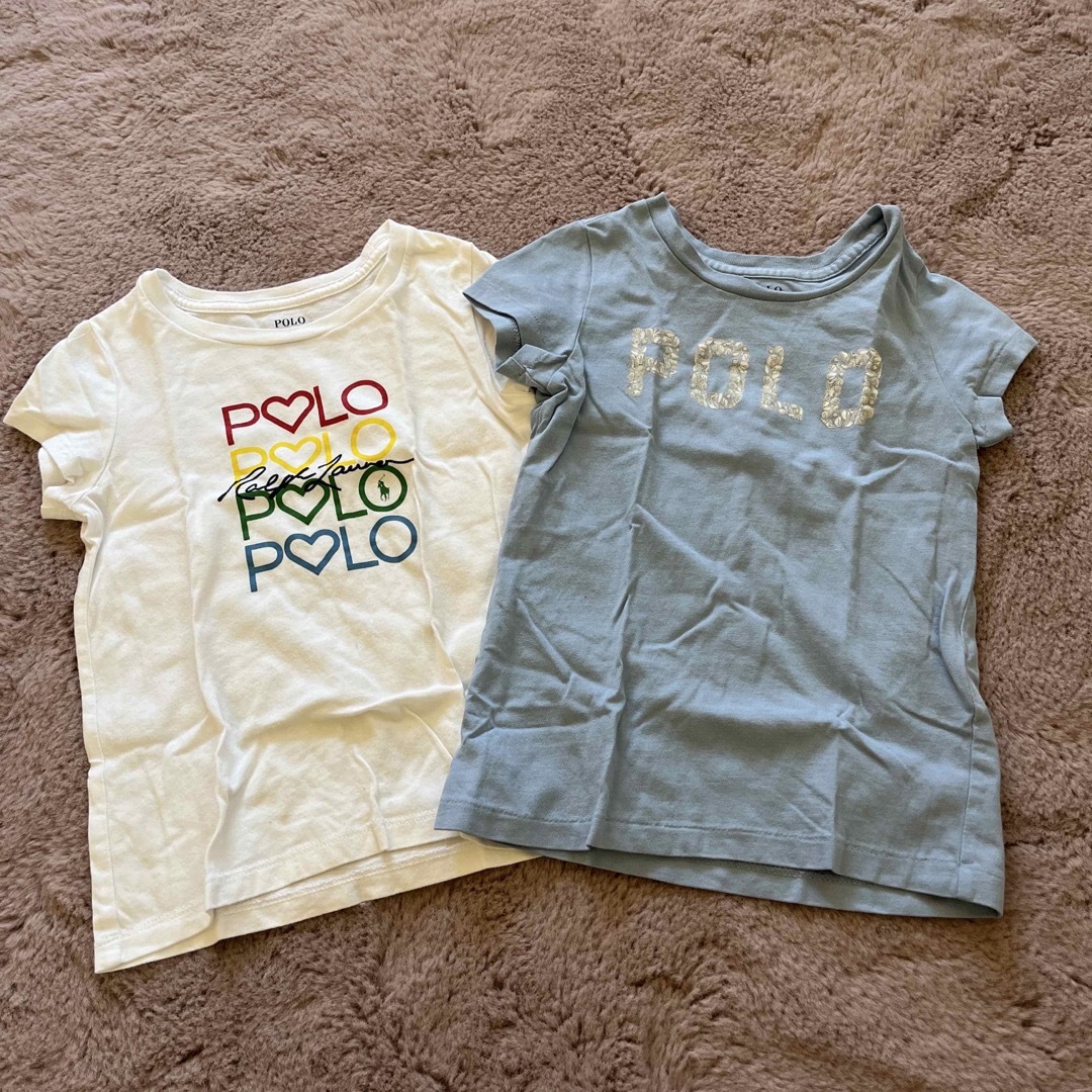 POLO RALPH LAUREN(ポロラルフローレン)のカーディガン　Tシャツ　ワンピース キッズ/ベビー/マタニティのキッズ服女の子用(90cm~)(カーディガン)の商品写真