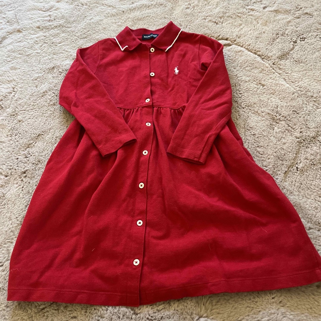 POLO RALPH LAUREN(ポロラルフローレン)のカーディガン　Tシャツ　ワンピース キッズ/ベビー/マタニティのキッズ服女の子用(90cm~)(カーディガン)の商品写真