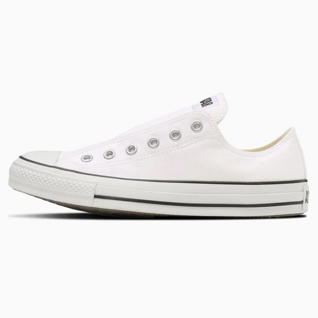 CONVERSE(コンバース)のコンバースSLlP III OXスニーカー白と黒。バラ売り可能。 レディースの靴/シューズ(スニーカー)の商品写真