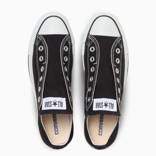 コンバース(CONVERSE)のコンバースSLlP III OXスニーカー白と黒。バラ売り可能。(スニーカー)