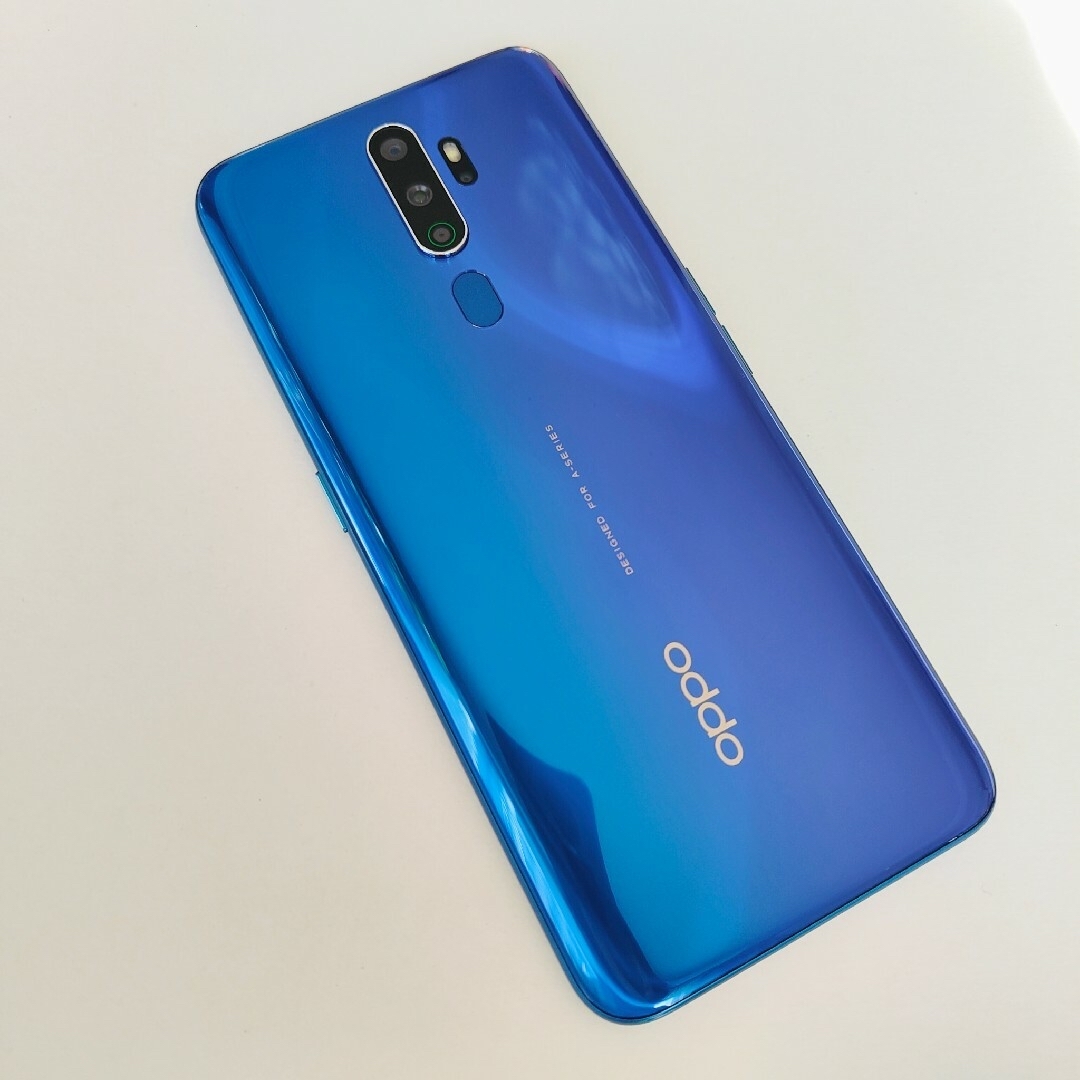 スマートフォン/携帯電話匿名取引OPPO A5 2020 Blue 64GB