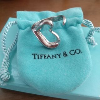 ティファニー(Tiffany & Co.)のティファニー　オープンハート　サイズ不明(リング(指輪))