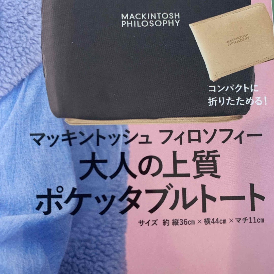MACKINTOSH PHILOSOPHY(マッキントッシュフィロソフィー)のマッキントッシュフィロソフィー大人の上質ポケットダブルトート レディースのバッグ(トートバッグ)の商品写真