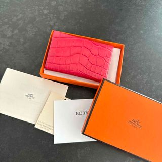 エルメス(Hermes)の美品‼️エルメスカードケース　ミニ財布(名刺入れ/定期入れ)