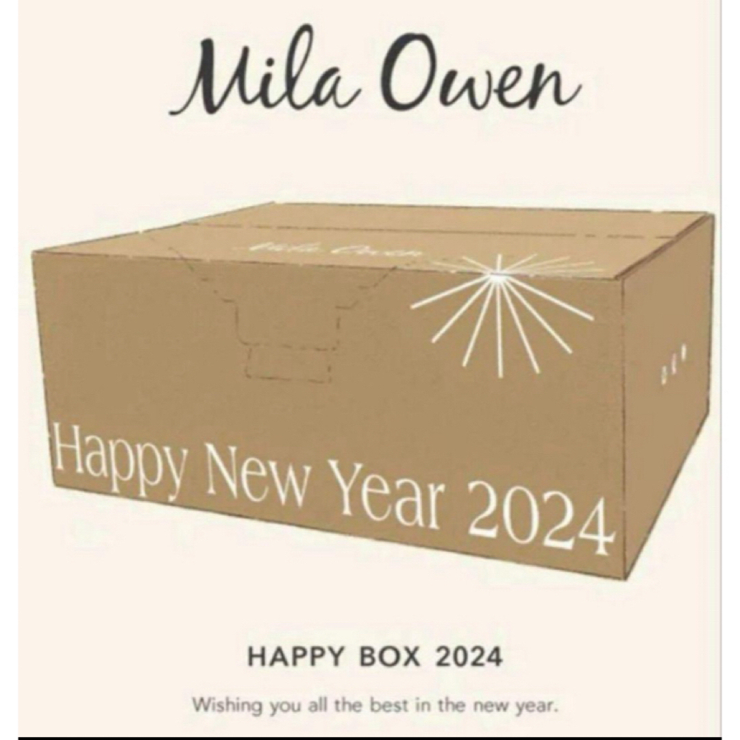 Mila Owen(ミラオーウェン)の4/25処分★新品milaowenコート＋スカート HAPPY BOX 2024 レディースのレディース その他(その他)の商品写真