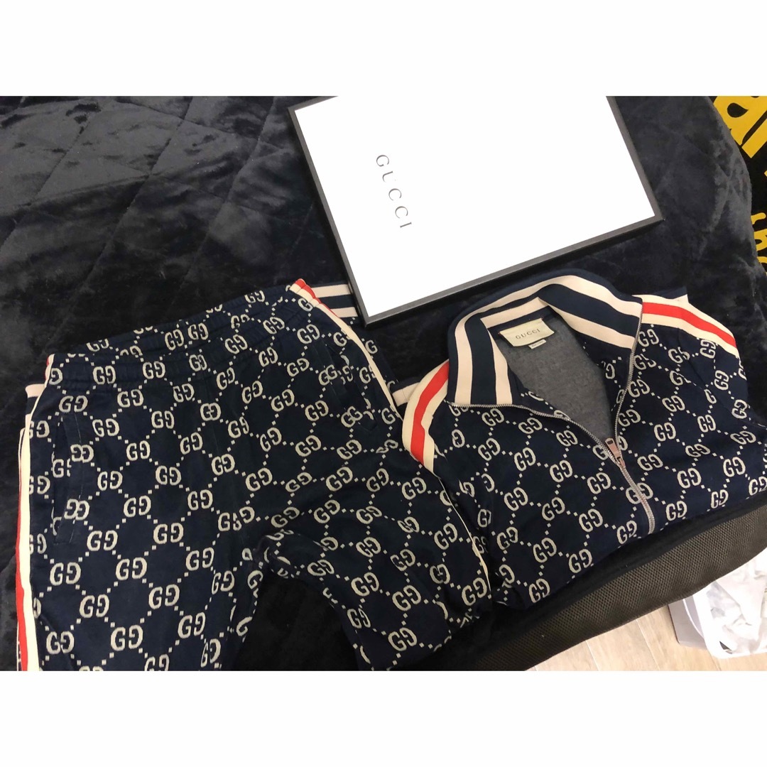 Gucci(グッチ)の超希少　xs　GG柄ジャカード　ジャージ　上下セットアップ　グッチ　GUCCI メンズのジャケット/アウター(テーラードジャケット)の商品写真